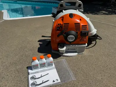 Stihl BR 350 Leafblower Souffleuse a Feuille, View more