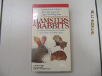 Classic Hamsters & Rabbits Professional Advice VHS New Circa1989