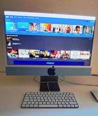 Ordinateur iMac 2021 24 pouces 7 coeurs