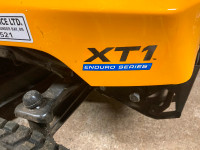 XT1 snow plow blade