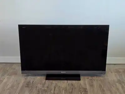 Sony Bravia 46" TV with Google Chromecast + remotes, View more