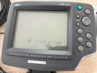 Selling my Humminbird NS25 Intergrated Navigation System with Sonar GPS & Chartplotter. Everything w...