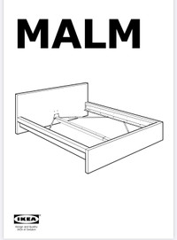 IKEA queen size bed frame 