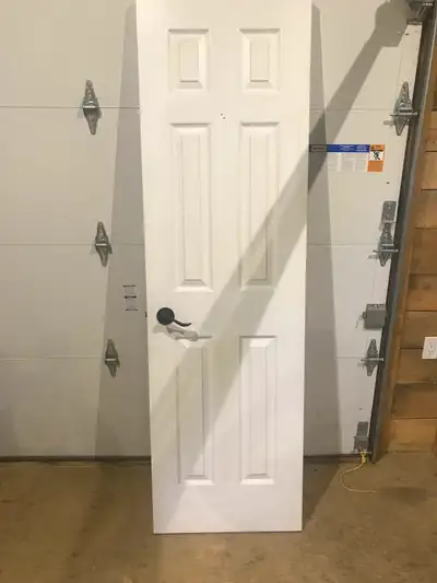 15 Interior 6 panel doors. Door handles INCLUDED!! $55 Each. 9 - 24X80 1 - 30X80 2 - 32X80 1 - 36X80...