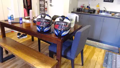 CASQUE DE MOTO X-SMALL FLAMBAN NEUF