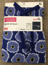 UNIQLO COTTON RELACO 3/4 SHORTS