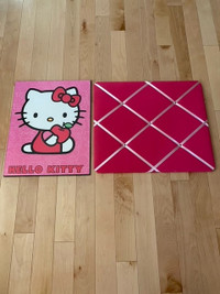Tableau pour photos et Cadre Hello Kitty