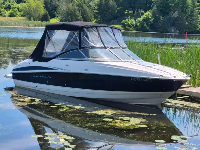 FOR SALE : 2008 Maxum 2100 SC3 is a 21-foot sport boat with a cuddy cabin. ASKING 22000.00$ comes wi...