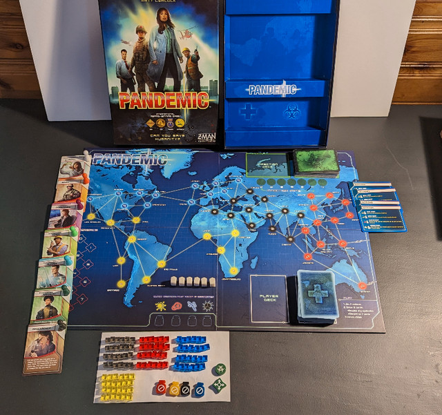 Pandemic Board Game. Complete and In New Condition in Toys & Games in Thunder Bay - Image 4
