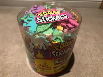 BRAND NEW - FOAM STICKERS PRINCES AND PRINCESSES, View more