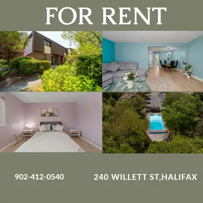 ✅ End-unit townhome ✅ 3 bedrooms & 2 bathrooms ️ ✅ Bright layout with natural light ☀️ ✅ Ductless he...