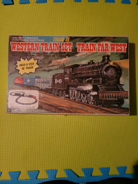 Vintage Western Train Set Figure 8 New 