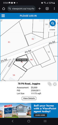 3 pieces a property for sale in joggins