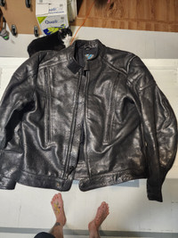 Vetter leather motorcycle jacket