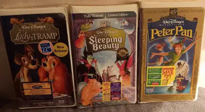 Hello I have 22 VHS Cartoon Classics For Sale! 6 of them have never been opened, all the others have...