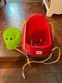 Kids swing and potty