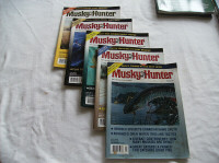 HTF !!! MUSKY HUNTER / ESOX  MAGAZINES BACK ISSUES: 2000 -2005