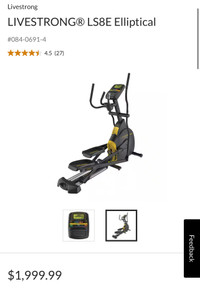 Livestrong Elliptical | New & Used Goods | Kijiji Classifieds