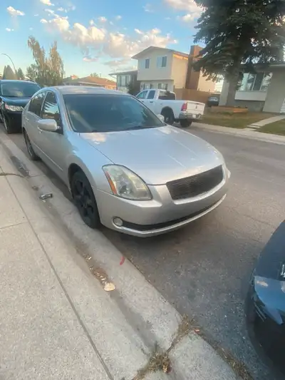 Selling my 2005 Nissan Maxima 3.5 SE for $2,900 OBO. The car runs and drives good with a strong V6 e...