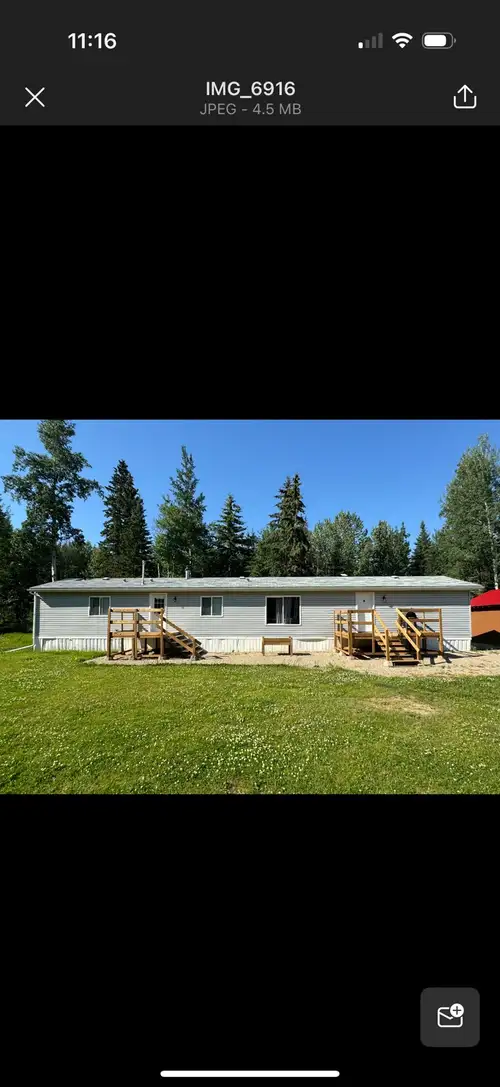 1999 SRI 16’ x 76’ mobile home to be moved Bunch of upgrades to the home with accent walls, wooden s...
