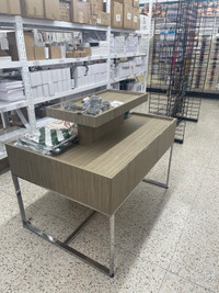 2 Tier retail display table
