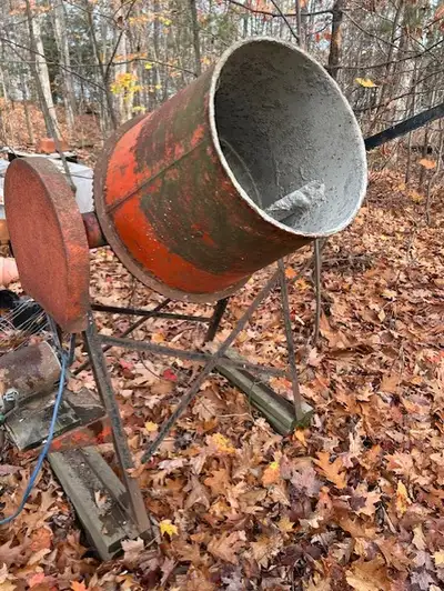 Cement Mixer - Vintage, View more