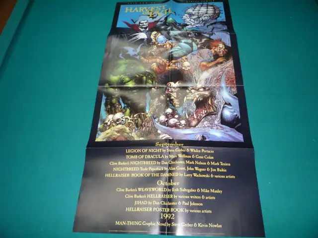 Comic Book Posters - Marvel,Epic,Dark Horse,Chaos! + more! in Comics & Graphic Novels in Edmonton - Image 3