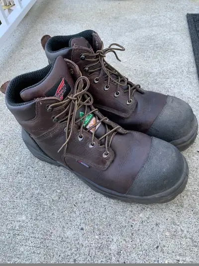 red wing CSA saftey toe boots size 13 wide , View more