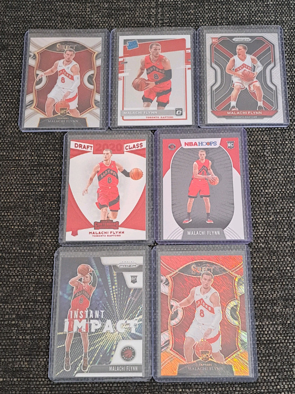 Malachi Flynn Rookie basketball cards in Arts & Collectibles in Oshawa / Durham Region