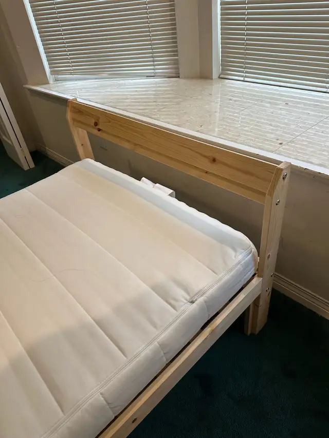 ikea Twin bed frame *Free delivery  in Beds & Mattresses in Vancouver - Image 5