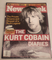 Newsweek Magazine October 2002 The Kurt Cobain Diaries No Label