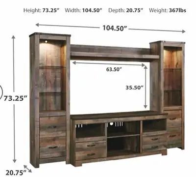 TV Entertainment unit, View more