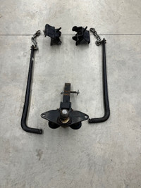 Trailer hitch & weight distribution bars
