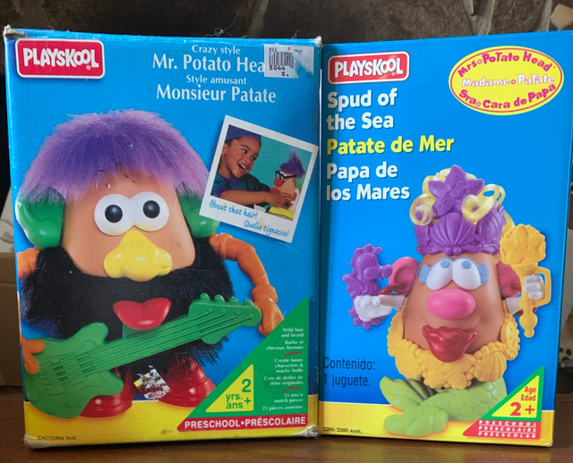 2 Vintage Collectors Edition Mr.& Mrs. Potato Head ~ Playskool in Toys & Games in City of Toronto
