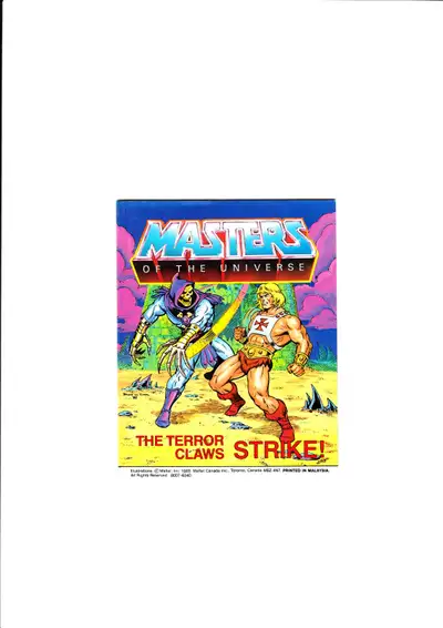 MASTERS OF THE UNIVERSE : THE TERROR CLAWS STRIKE! / MINI COMIC, View more