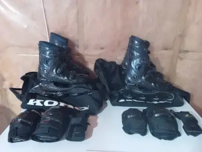 Inline skates (2 pairs), View more