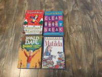4 Roald Dahl and Jacqueline Wilson Books