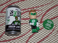 FUNKO, SODA, GREEN LANTERN, 1/8,400, INTERNATIONAL, VINYL FIGURE