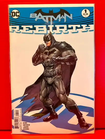 Batman: Rebirth (2016) one-shot Variant Howard Porter Cover, View more