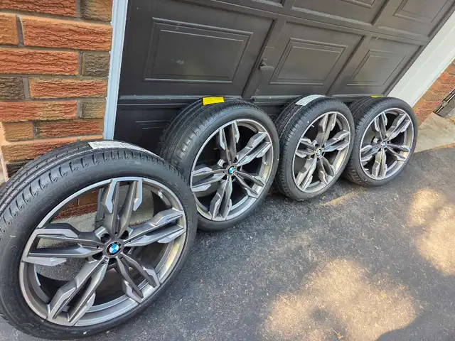 BMW X3 M40i G01 X4 G02 OEM  rims 21" and new tires TPMS in Tires & Rims in Markham / York Region - Image 2