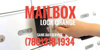 MAILBOX LOCK REPLACEMENT EDMONTON (780)318-1934