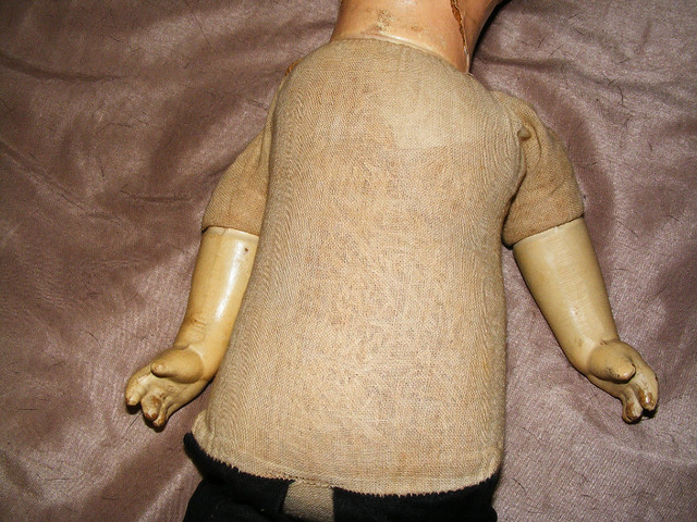 Vintage Ventriloquist Straw Filled Doll 1930's in Arts & Collectibles in Saint John - Image 4