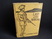 Antique Last of the Mohicans by J. Fenimore Cooper