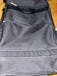 Carry on luggage suitcase/valise de cabane noir 