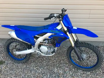 Yamaha YZ450F 2024 for sale with 20 hours. In excellent condition. Cash sale no trade.