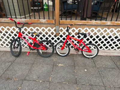 Used kids (16 & 18) and adult( 38)  Bikes, View more
