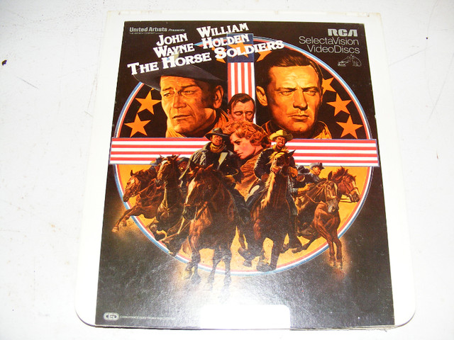 1982 Vintage Laser Video Disc - The Horse Solders in Arts & Collectibles in Saint John