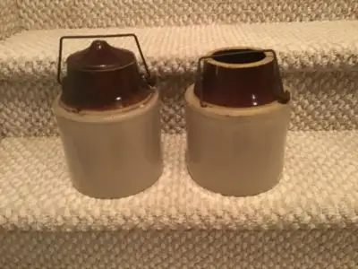 Vintage stoneware jugs, View more