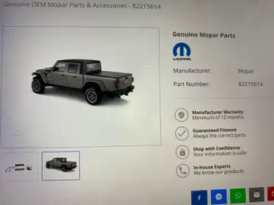 Jeep Gladiator soft top new, View more