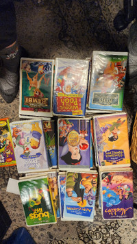 Collection of Disney Vintage VHS movies